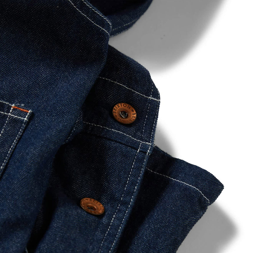BRIXTON Builders Overall - Rinse Denim