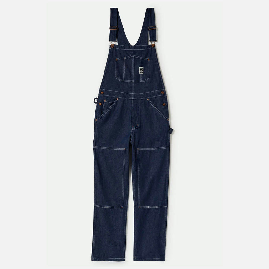 BRIXTON Builders Overall - Rinse Denim