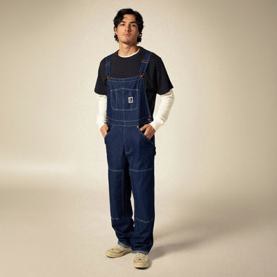 BRIXTON Builders Overall - Rinse Denim