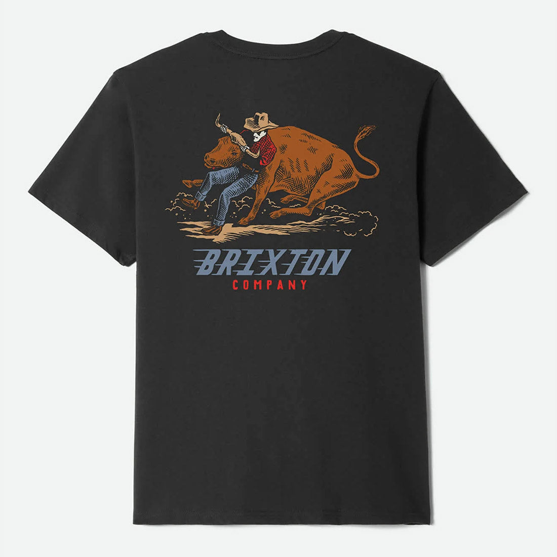 BRIXTON Bulldogger Tee - Vintage Black