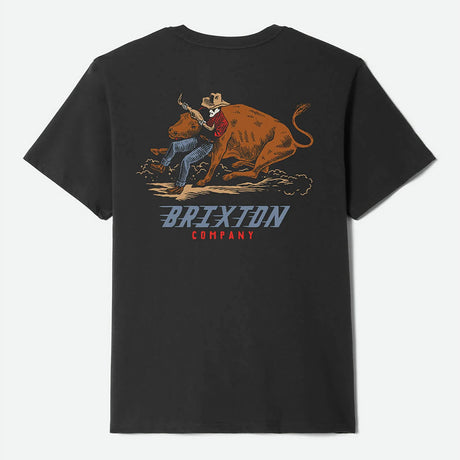 BRIXTON Bulldogger Tee - Vintage Black