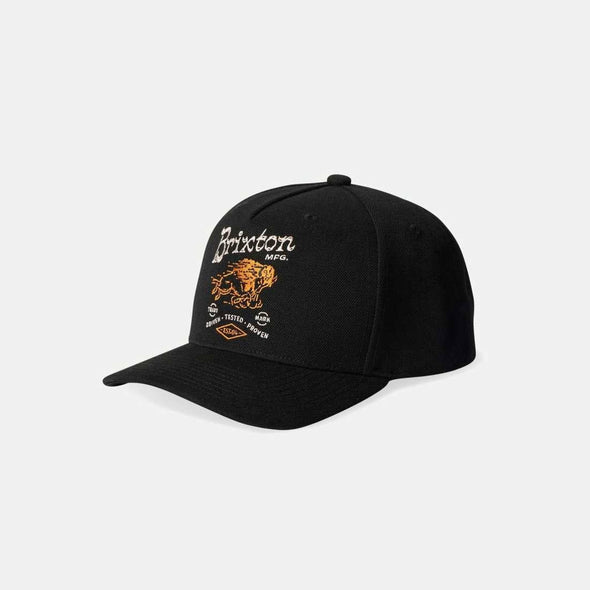 BRIXTON Charging Buffalo C NP MP Snapback - Black