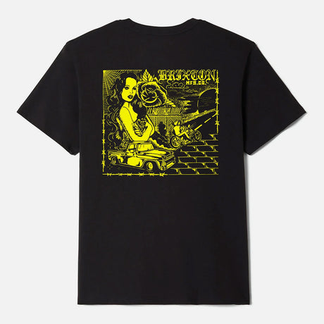 BRIXTON Cisco Tee - Black