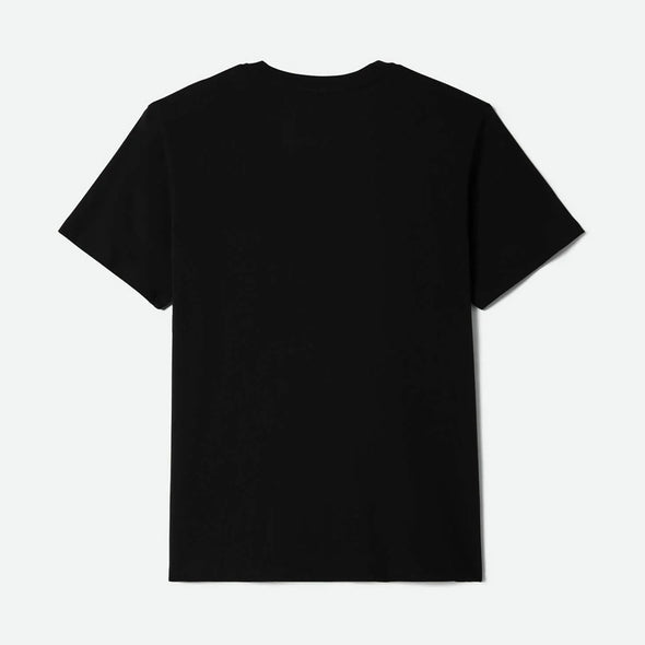 BRIXTON Cuts Heavyweight Relaxed Tee - Black Classic Wash