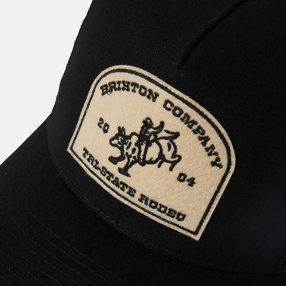 BRIXTON Danford C MP Trucker Hat - Black/Black
