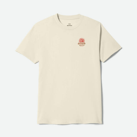 BRIXTON Dark Paradise Standard Tee - Cream