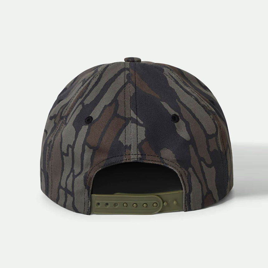 BRIXTON Darver HP Snapback - Bark Camo