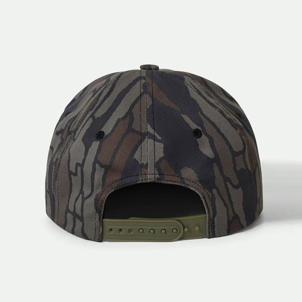 BRIXTON Darver HP Snapback - Bark Camo