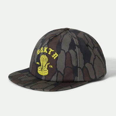 BRIXTON Darver HP Snapback - Bark Camo