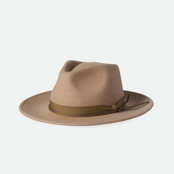 BRIXTON Dayton Reversible Brim Rancher Hat - Oat Milk/Khaki