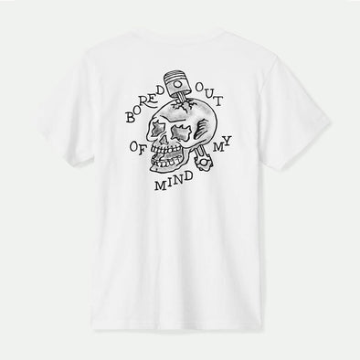BRIXTON Daytona Tee - White