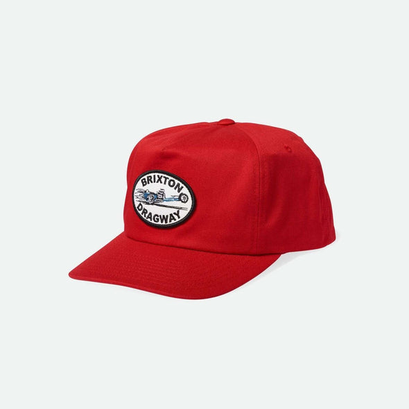 BRIXTON Dragway MP Snapback - Dark Red