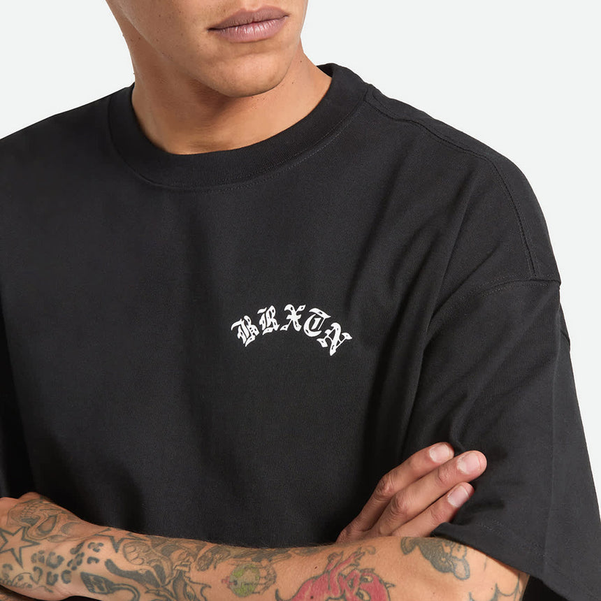 BRIXTON Drive Oversized Tee - Black