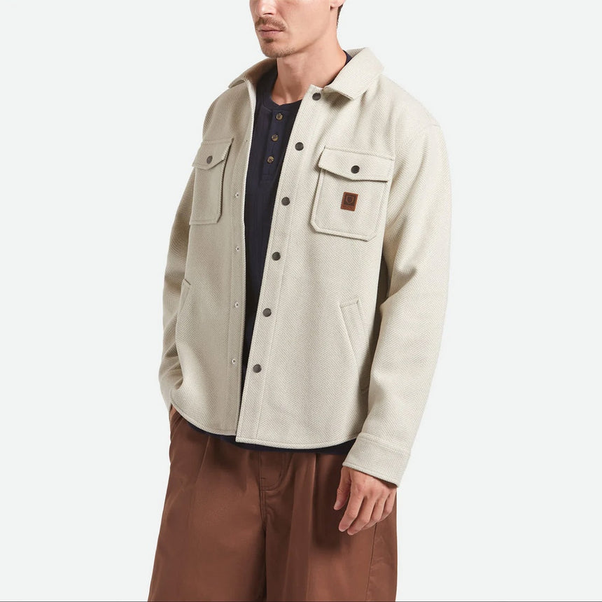 BRIXTON Durham Brushed Jacket - Brushed Elm
