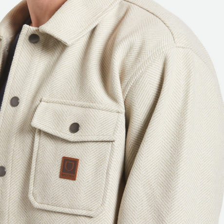 BRIXTON Durham Brushed Jacket - Brushed Elm
