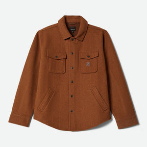 BRIXTON Durham Brushed Menswear Jacket - Brushed Pinecone