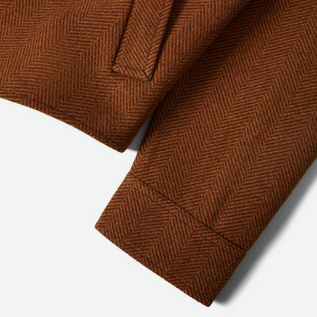 BRIXTON Durham Brushed Menswear Jacket - Brushed Pinecone