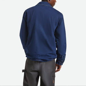 BRIXTON Durham Lined Jacket - Medium Wash Denim
