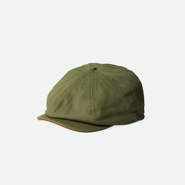 BRIXTON Fender Factory Brood Snap Cap - Olive Surplus