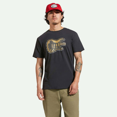 BRIXTON Fender Strat Tee - Black