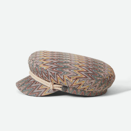 BRIXTON Fiddler Cap - Multi Color Zigzag