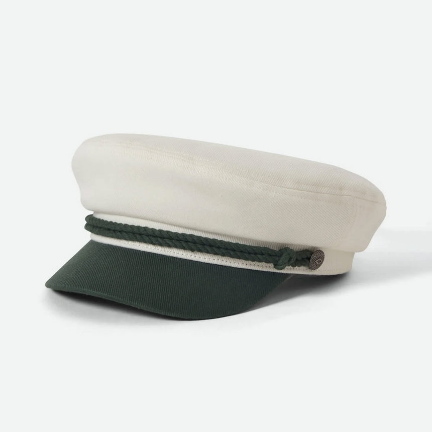 BRIXTON Fiddler Cap - Primal Green/Whitecap