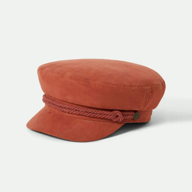 BRIXTON Fiddler Cap - Terracota Brushed Satin