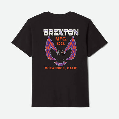BRIXTON Garvey Tee - Black