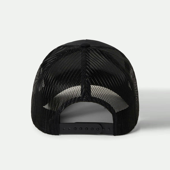 BRIXTON Genuine Quality C Netplus MP Trucker Hat - Black/Black