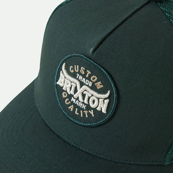 BRIXTON Gibson C Netplus MP Trucker Hat - Deep Forest/Deep Forest