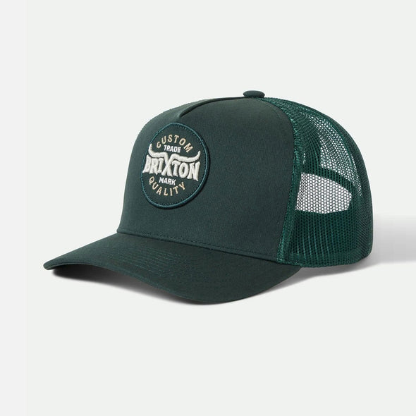 BRIXTON Gibson C Netplus MP Trucker Hat - Deep Forest/Deep Forest