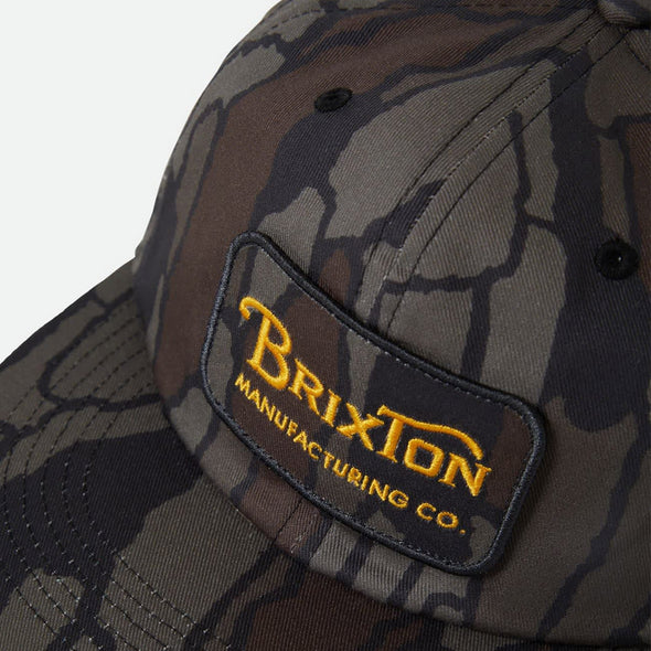 BRIXTON Grade HP Snapback - Bark Camo
