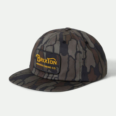 BRIXTON Grade HP Snapback - Bark Camo