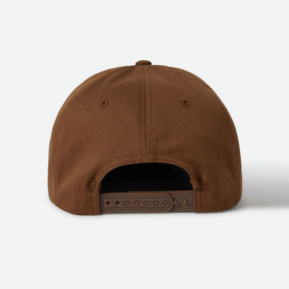 BRIXTON Grade HP Snapback - Dark Tan