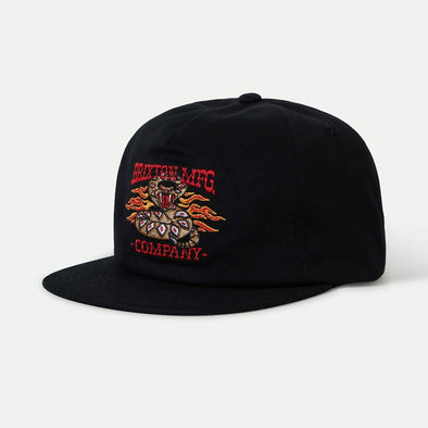 BRIXTON Hardee HP Snapback - Black