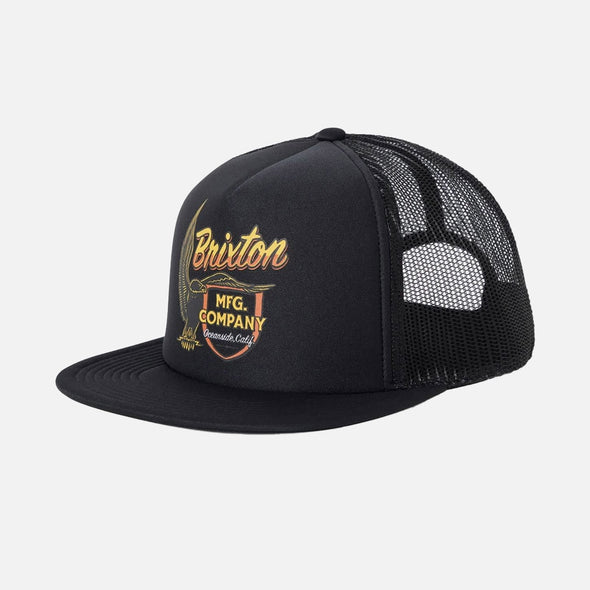 BRIXTON Highline Netplus MP Trucker Hat - Black