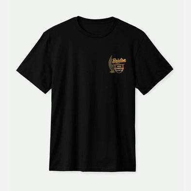 BRIXTON Highline Tee - Black Worn Wash
