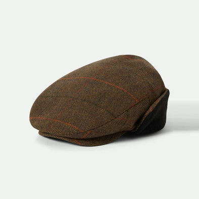 BRIXTON Hooligan Earflap Snap Cap - Bronze/Black/Red