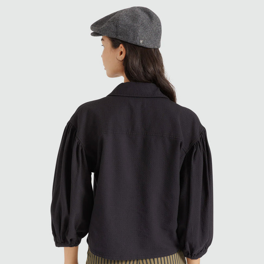 BRIXTON Hooligan Snap Cap - Grey/Black