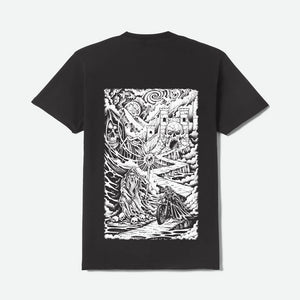 BRIXTON Hourglass Standard Tee - Black