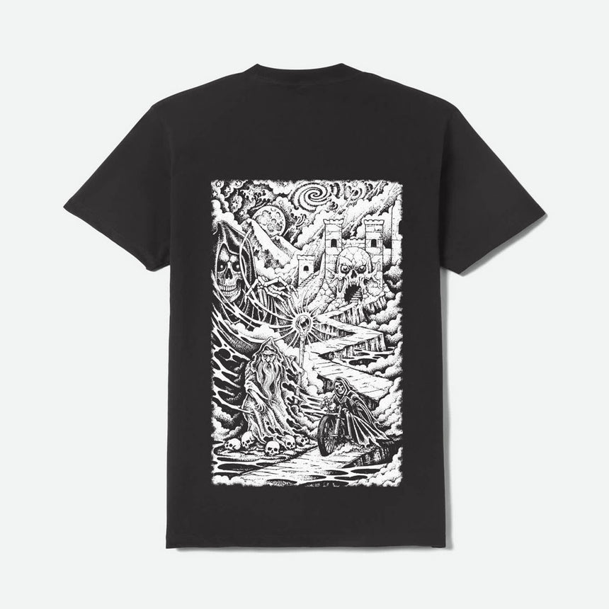 BRIXTON Hourglass Standard Tee - Black