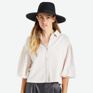 BRIXTON Jo Rancher Hat - Black
