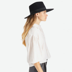 BRIXTON Jo Rancher Hat - Black