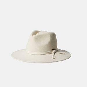 BRIXTON Joanna Felt Packable Hat - Off White