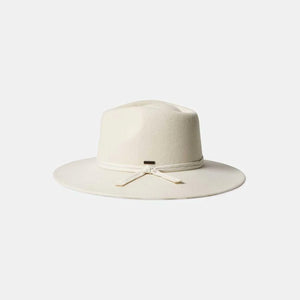 BRIXTON Joanna Felt Packable Hat - Off White