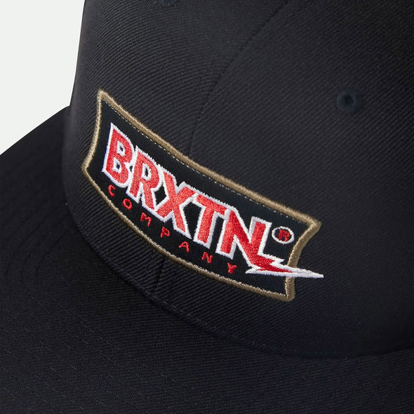 BRIXTON Lightning MP Snapback - Black