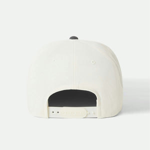 BRIXTON Lightning MP Snapback Cap - Off White/Charcoal