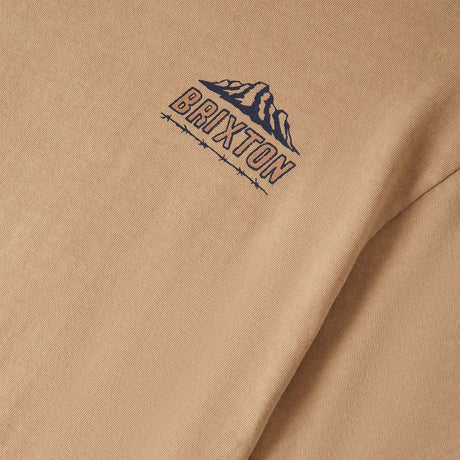 BRIXTON Madden Tee - Timeless Taupe Worn Wash