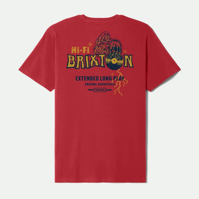 BRIXTON Maddox Tee - Fuji Red