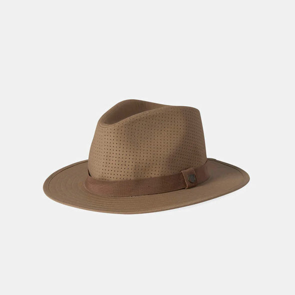 BRIXTON Messer Coolmax Fedora - Khaki